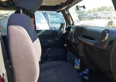 2013 Jeep Wrangler Sport из США, поврежденный, VIN 1C4AJWAG3DL595351